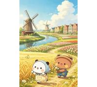 Bubu & Dudu: Fields of Gold - Chasing Butterflies Through the Dutch Countryside: A Gezellig Simple Lined Notebook (6 x 9 Inches, Paperback)