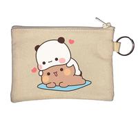 Bubu Dudu Porte-monnaie mignon allongé Beige