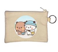 Bubu Dudu Porte-monnaie Motif ours mignons Beige