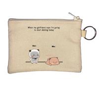 Bubu Dudu Start A Diet Porte-monnaie Beige