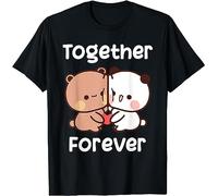 Bubu Et Dudu Ensemble, Amoureux pour Toujours T-Shirts Quickdry Sportswear Manches Courtes T-Shirt De Sport pour Sport Pêche Plage XL