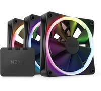 BUBY-F120 Ventilateur Rgb-Rf-R12Tf-B1-Personnalisation Avancée De L'Éclairage Rgb-Refroidissement Silencieux-Pack Triple (Contrôleur Rgb Inclus)-Ventilateur 120 Mm-Noir