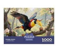 BUC Cornu 1000 Pièces Puzzles pour Adultes,Écologie de forêt Tropicale Humide Un Jeu De Dexérité Très Difficile Puzzle Éducatif avec des Défis 70x50cm/1000pcs