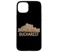 Bucarest Roumanie Voyage Souvenir Ville Cadeau Monument Coque pour iPhone 15 Plus