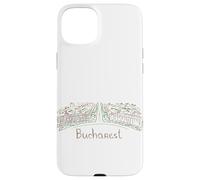 Bucarest Roumanie Voyage Souvenir Ville Panorama Cadeau Coque pour iPhone 15 Plus