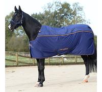 Bucas 120 Couverture thérapeutique Cheval Bleu marine/orange
