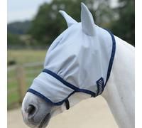 Bucas Buzz- Off Masque anti-mouches Nez étendu Bonnet anti-mouches Blue XS