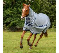 BUCAS Couverture Cheval Anti-mouches avec Col Fixe - Taille 170