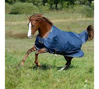 Bucas Irish 50g Light Turnout Rug 5ft6 Navy Gold