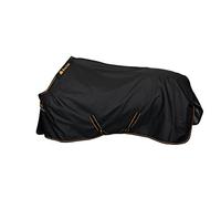 Bucas Irish Turnout Light 50 g Classic 1200D Couverture pour cheval Noir/doré