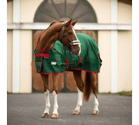 Bucas Irish Turnout Medium 100g by HorSeven- Green/Red, 145