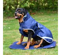 Bucas Lit pour chien Topper Therapy Navy/Orange M (88 x 58cm)