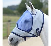 Bucas Masque Anti-Mouches Buzz Off Deluxe avec Oreilles - Blue - L