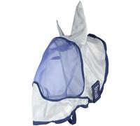 Bucas Masque anti-mouches Buzz-Off Deluxe protection ultra-légère contre les insectes et les rayons UV 155/XL