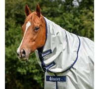 Couverture d'extérieur pour cheval Bucas Power Neck Argenté 155 cm