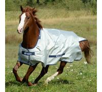 Bucas PowerTurnout Light Stay-Dry Couverture pour Cheval Argenté 130