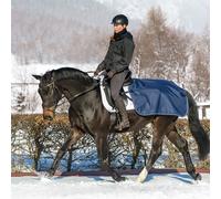 Bucas Quarter Sheet waterproof - Marine/Argent