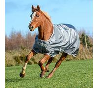 Bucas Smartex Turnout Medium Big Neck 150 g Couverture Imperméable Cheval - Iron Gate
