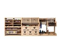 Bucasso Organisateur d'outils pour modèles en Plastique, pour Ranger Les Outils pour Le modélisme Plastique, Pinces/pincettes/brosses/Tournevis, Convient pour Tamiya/Gundam Tools GK Pro