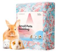 BUCATSTATE Litières pour Hamsters 70L, Super Absorbante & 99,9% sans Petit Animal Papier Poussière pour Souris, Rats, Rongeurs, Cochon d'Inde, Chinchilla