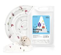 BUCATSTATE Sable de bain parfumé sans poussière pour hamster syrien nain et autres petits animaux 1,5 kg