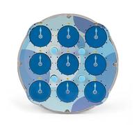 Bucaxit Magic Clock Niveau 4,Transparente Bleue Speed Clock Stickerless Forme Spéciale Professionnel Jouets Puzzle Séquentiel 3D Casse-tête pour Amateurs D'énigmes