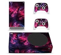 BUCEN Housse Protection Vinyle Console pour Xbox Series S Skins Wrap Sticker avec Deux Autocollants Contrôleur sans Fil Gratuits(87845) Autocollant