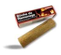 Bûche de ramonage chimique | Cheminée insert poêle chaudière foyers ouverts | Tous conduits de fumée | Kibros 4BUCH2