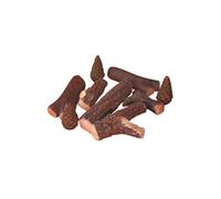 Bûches décoratives en fibre céramique pour cheminées à l'éthanol. 9 pièces WINCBTOUT-04 40.5x22x6.5 cm