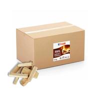 Bûchettes d’Allumage en Bois Naturel - Allume-Feu Écologique pour Barbecue, Brasero, Four à Bois, Cheminée, Poêle, Cuisinière - Allumage Facile & Rapide (4KG)