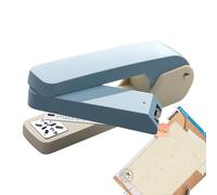 Buchheime - Pince manuelle en tôle, joint en tôle | Poignée réglable longue portée - Appareil pour machine à relier - Support de papier pour machine à relier - Espace de travail pour enseignants