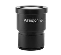 Buchois, Oculaire pour Microscope Stéréo Grand Champ WF10X/20, Grossissement 10x, Monture 30mm, Lentilles Traitées, pour Observations en Laboratoire et Recherche