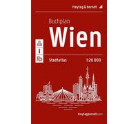 Buchplan wien Echelle 1:20 000, Edition bilingue anglais-allemand - Collectif - Freytag Et Brendt - Poche - Atlas / carte