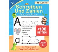 Buchstaben und zahlen schreiben lernen mit spurrillen: Vorschulhefte für Kleinkinder, Kinder im Vorschulalter und Kindergarten. Lernen Sie mit ... ... Zahlen und Buchstaben (German Edition)
