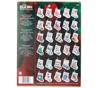Bucilla Kit de Broderie au Point de Croix compté 14 Fils 8,9 cm