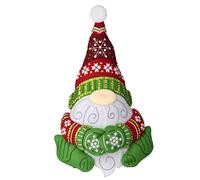 Bucilla Felt Door Stopper Applique Kit 8"X13.5"-Nordic Gnome - 89641E