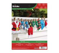 Bucilla Feutre Applique kit de décoration de Maison, 27 par 12,7 cm, 86683 à Linge Guirlande