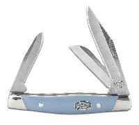 Buck Cadet®, Bleu/Argent Nickelé BU-0303BLS