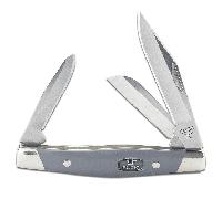 Buck Cadet®, Gris/Argent Nickelé BU-0303GYS2