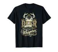 Buck Deer Hunter Vintage Deer Whisperer T-Shirt