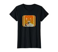Buck en Or ambré T-Shirt Graphique avec Valeur, Femme, Noir, L