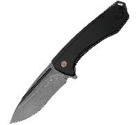 Buck Ruckus Blackwashed D2, Aluminium Noir & Cuivre Framelock BU-0713CPS