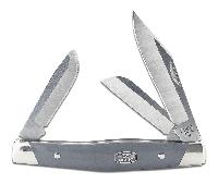 Buck Stockman®, Gris/Argent Nickelé BU-0301GYS2