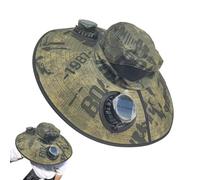 Bucket Beach Hat - Fan de protection UV Cap de pointe | Fonction de protection à large bande Sonnenhut en plein air | Chapeau de soleil pliable | Chapeau de refroidissement pour la randonnée à vélo de