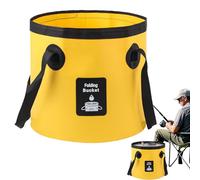 Bucket - Bucket pliable - Bucket d'effondrement | Réservoir d'eau de jardinage pliable 12/20 L pliable avec poignée pour voyager, lavage de voiture, plage, jardinage, salle de bain, etc