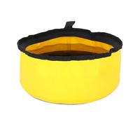 Bucket Camping Water - 5L PVC Water Container with Comfortable Grip Handle, Lightweight Folding Basin | Fishing Tailgating Patio BBQ Bonfire Travel Garden Beach Gathering