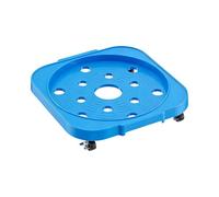 Bucket Cart- Primary durabl PP Material Features, Technical 425g Net Mass Weight, Professional Smooth Swivel Bearing Wheels, Heavy Duty Pot Transport Support | Trolley for Workshop & Warehouse