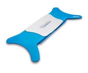 Buckingham Planche de transfert Glideboard pour fauteuil roulant,Accessoires pour fauteuil roulant,Aide à la mobilité des personnes âgées et handicapées,Aide à la mobilité des meubles,Bleu/blanc