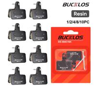 BUCKKubResin-Plaquettes de frein à disque hydraulique pour vélo, résistant à l'usure, plaquettes de frein de vélo durables, WinterMANO MT200 B01S, 1 PC, 2 PC, 4 PC, 6 PC, 8 PC, 10PC Resin 10Pairs