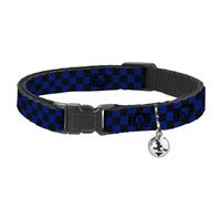 Buckle Down Bac-w20305-nm Breakaway Collier pour Chat, 1/5,1 cm de Large - Compatible avec 8-30,5 cm Cou - Medium, Carreaux